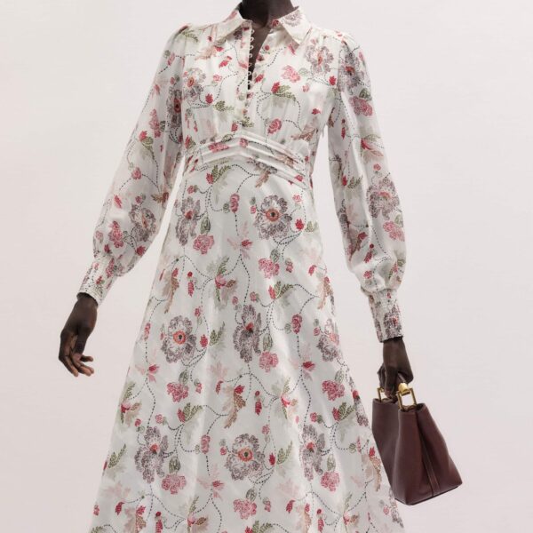 Silk-Blend Twill - Dresses - Intelligent British Fashion at Coveti