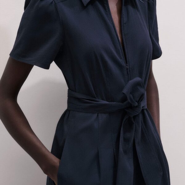 Cotton Seersucker - Dresses - Intelligent British Fashion at Coveti