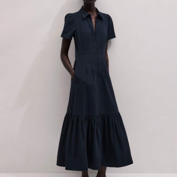 ME+EM Fit + Flare Midi Dress