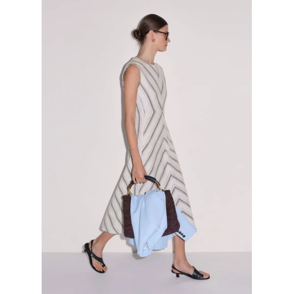 Me and Em Fit + Flare Midi Dress
Textured Jersey Dress, view 6