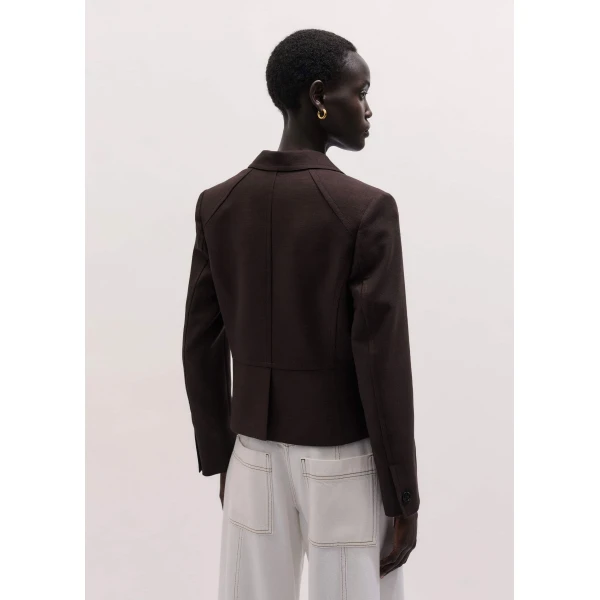 Me and Em Fitted Short Blazer
Textured Tailoring, view 3