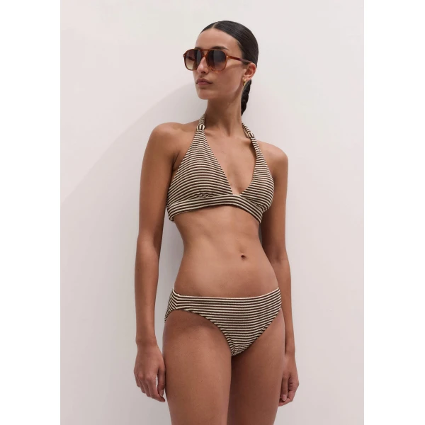 Me and Em Halterneck Bikini Top
Textured Stretch, view 4