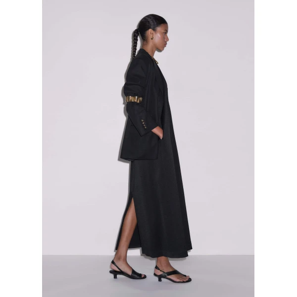 Me and Em Halterneck Maxi Dress
Fluid Satin Dress, view 3