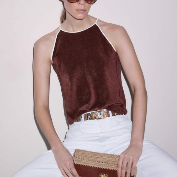 Toweling Jersey - Tops - Intelligent British Fashion at Coveti