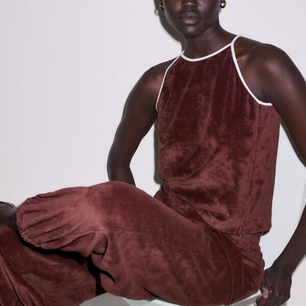 Toweling Jersey - Tops - Intelligent British Fashion at Coveti