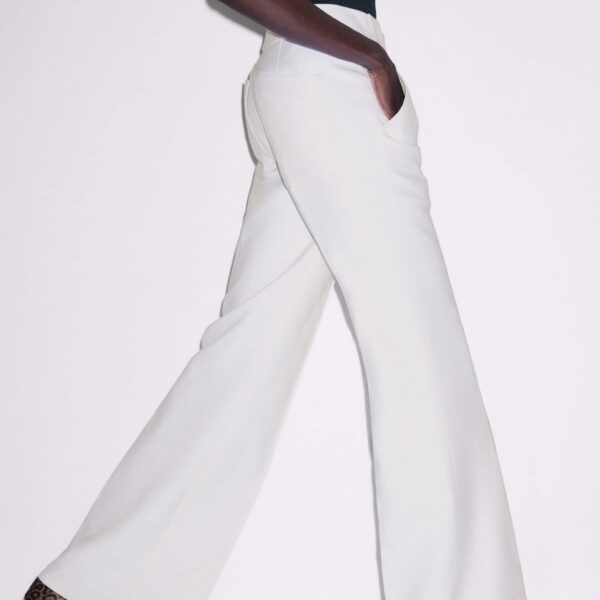 Double-Faced Cotton - Pants - Intelligent British Fashion at Coveti