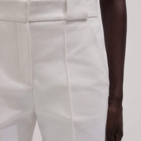 Double-Faced Cotton - Pants - Intelligent British Fashion at Coveti