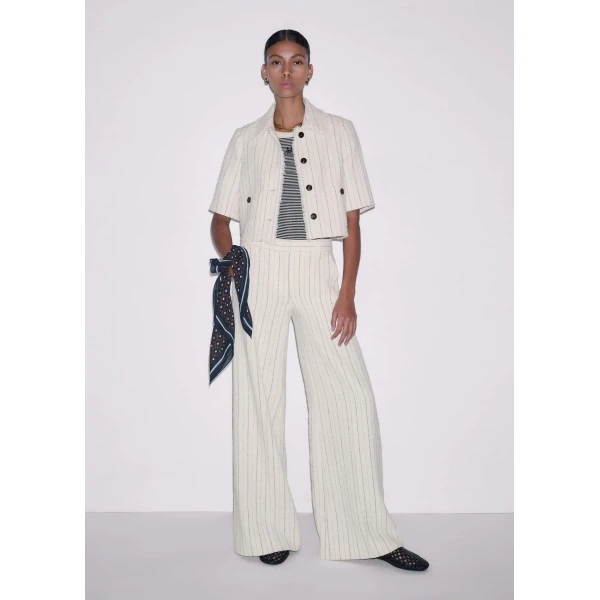 Me and Em Leg Elongator Pant
Italian Tweed, view 2