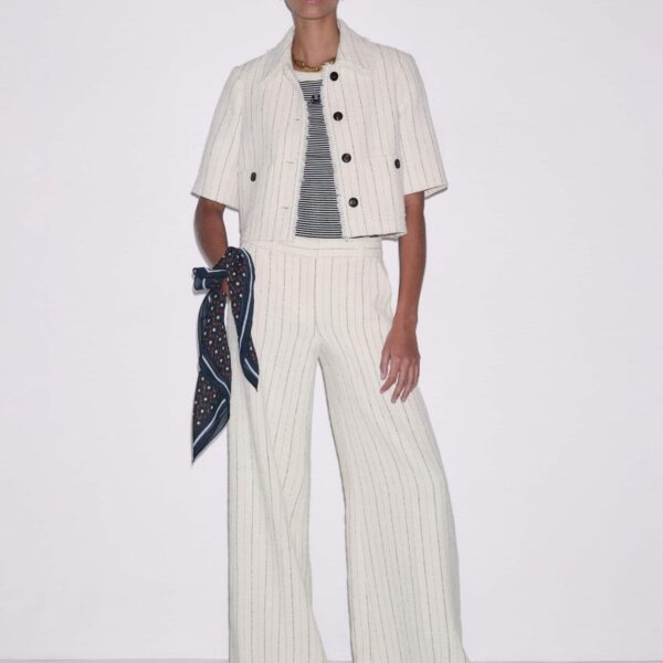 Italian Tweed - Pants - Intelligent British Fashion at Coveti