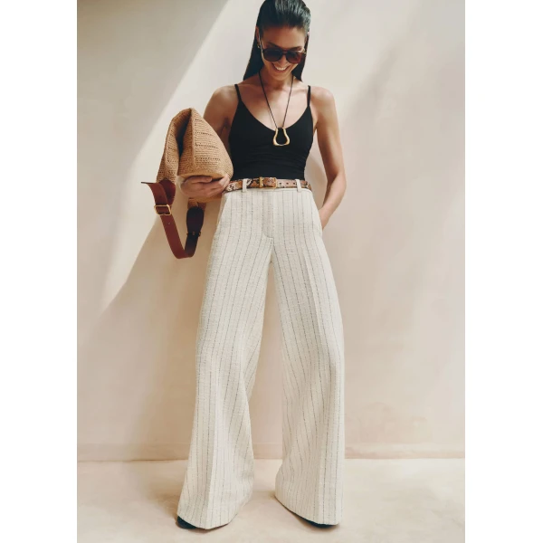 Me and Em Leg Elongator Pant
Italian Tweed, view 6