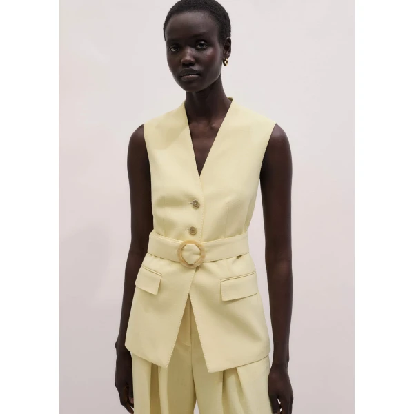 Me and Em Longline Vest
Crease-Less Tailoring Jacket, view 4