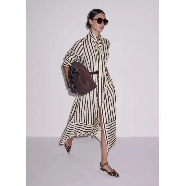 Me and Em Maxi Dress + Belt
Crease-Less Linen, view 6