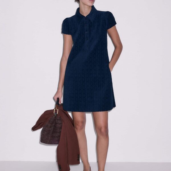 Jacquard Toweling - Dresses - Intelligent British Fashion at Coveti