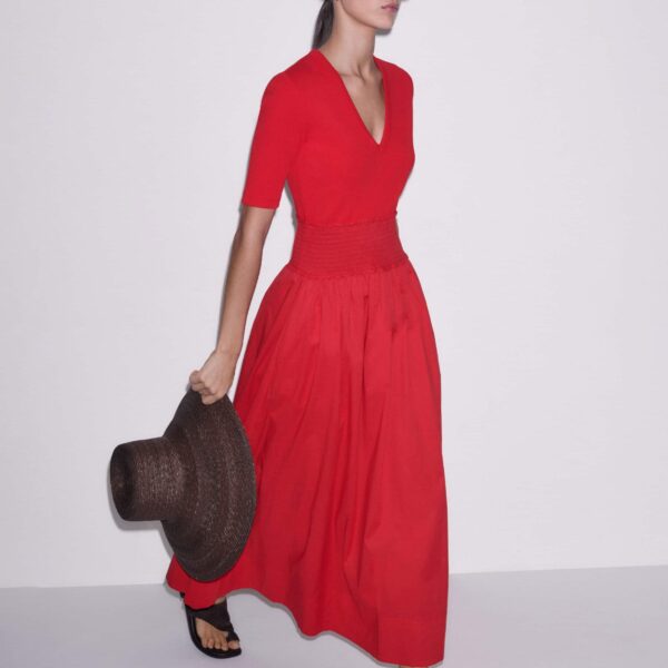 Mixed-Media Jersey - Dresses - Intelligent British Fashion at Coveti