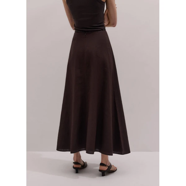Me and Em Panelled Maxi Skirt
Crease-Less Linen Skirt, view 3