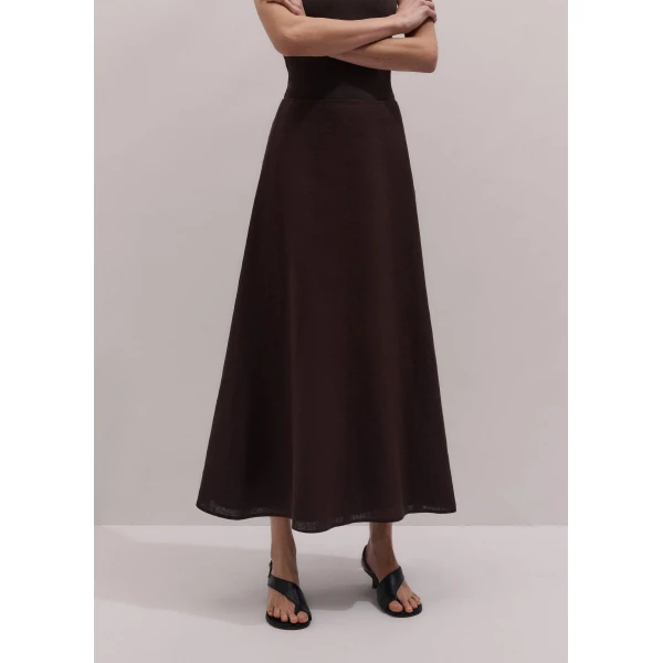 Me and Em Panelled Maxi Skirt
Crease-Less Linen Skirt, view 5