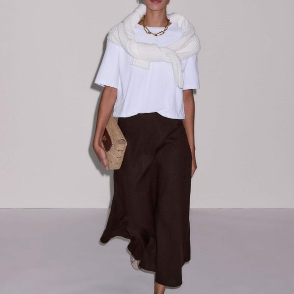 Crease-Less Linen - Skirts - Intelligent British Fashion at Coveti