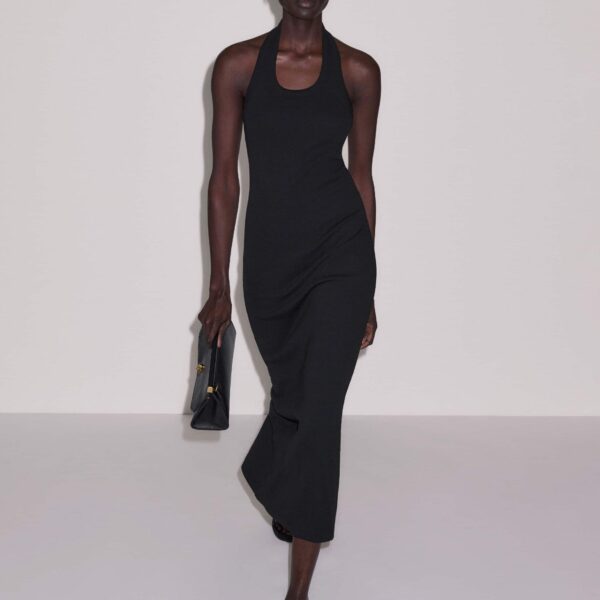 Cotton Rib Jersey - Dresses - Intelligent British Fashion at Coveti