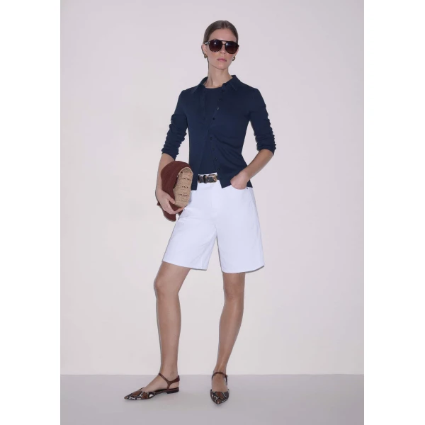 Me and Em Perfect Basic Shirt
Cotton Rib Top, view 3