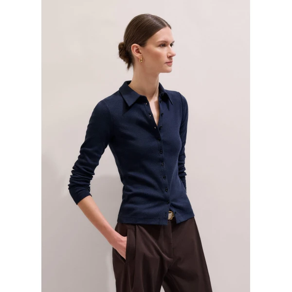 Me and Em Perfect Basic Shirt
Cotton Rib Top, view 4