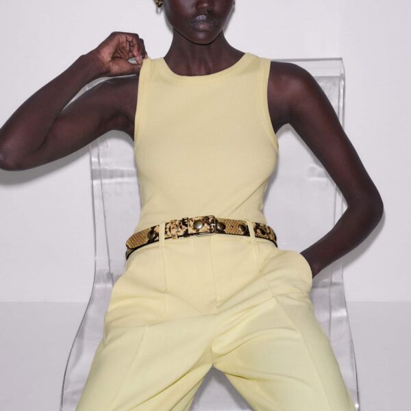 Cotton Rib Jersey - Tops - Intelligent British Fashion at Coveti