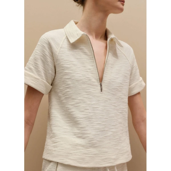 Me and Em Polo Swing Top
Textured Jersey Top, view 6