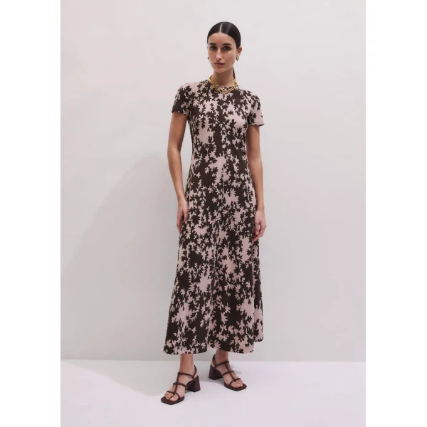 Me and Em Raglan Sleeve Maxi Dress
Crepe Jersey Dress, view 2