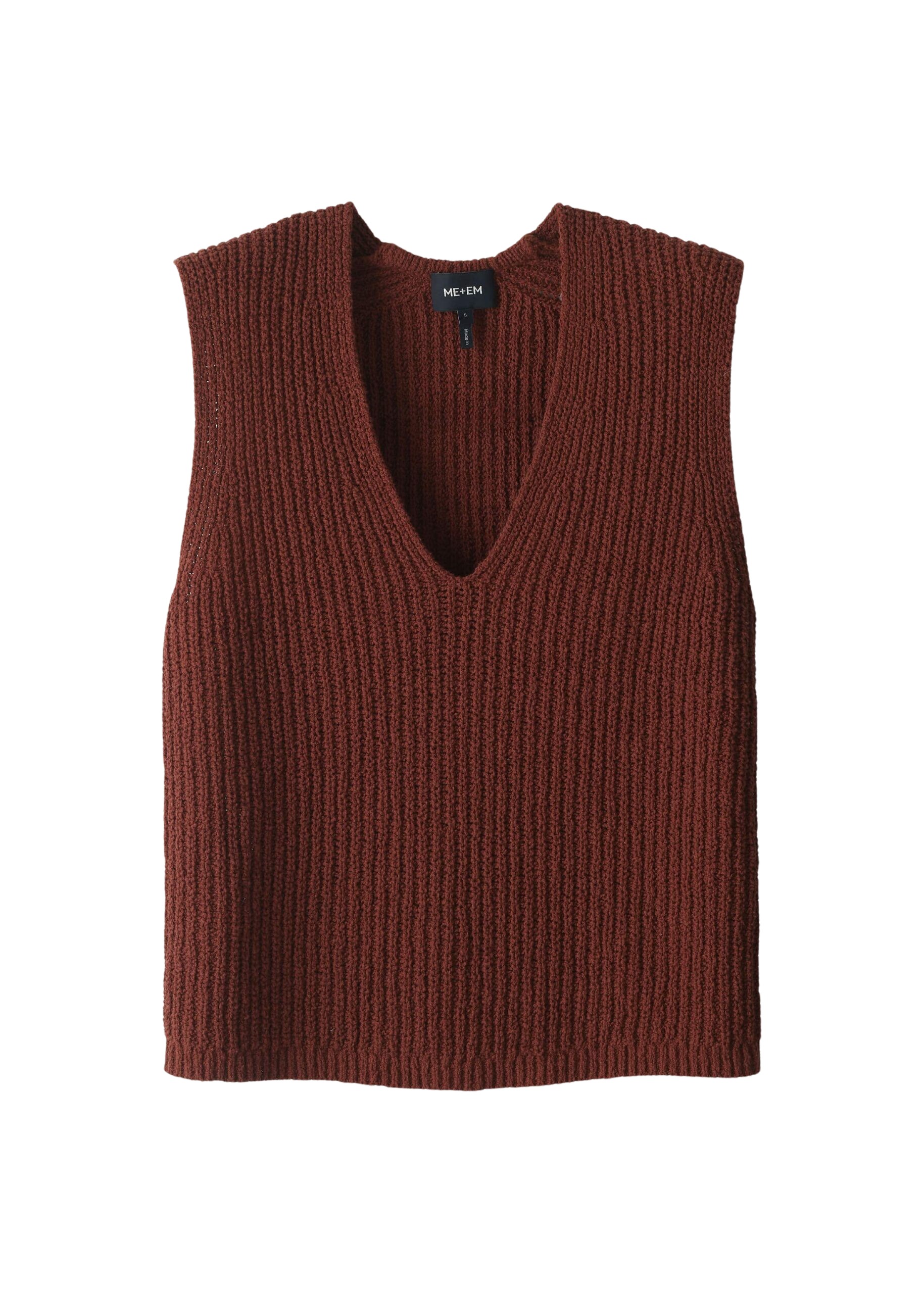 Me-and-Em-Relaxed-Knit-Vest-Cotton-Boucle-Coveti-scaled54097_nobg ME+EM Relaxed Knit Vest