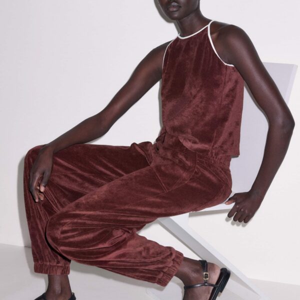 Toweling Jersey - Tops - Intelligent British Fashion at Coveti