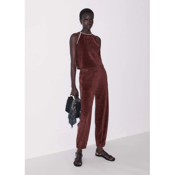 Me and Em Relaxed Sweatpant
Toweling Jersey Top, view 6