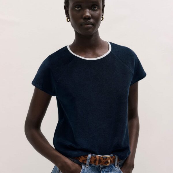 Toweling Jersey - Tops - Intelligent British Fashion at Coveti