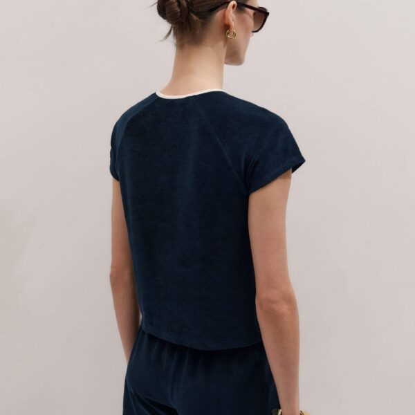 ME+EM Rib Trim Baby Tee