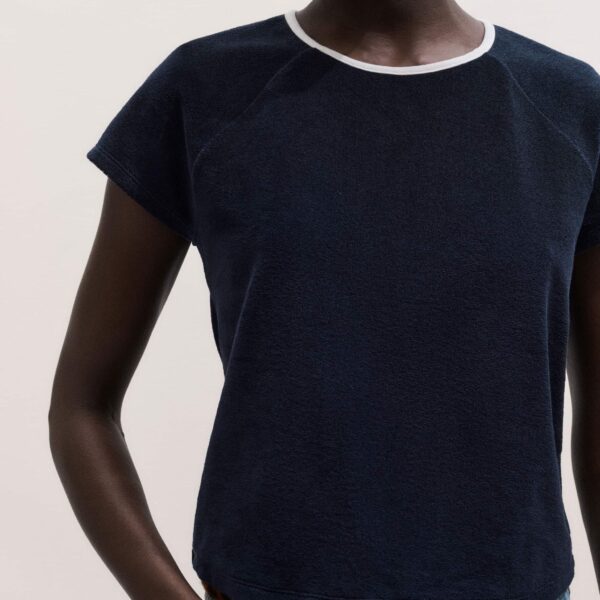 ME+EM Rib Trim Baby Tee
