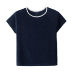 ME+EM Rib Trim Baby Tee