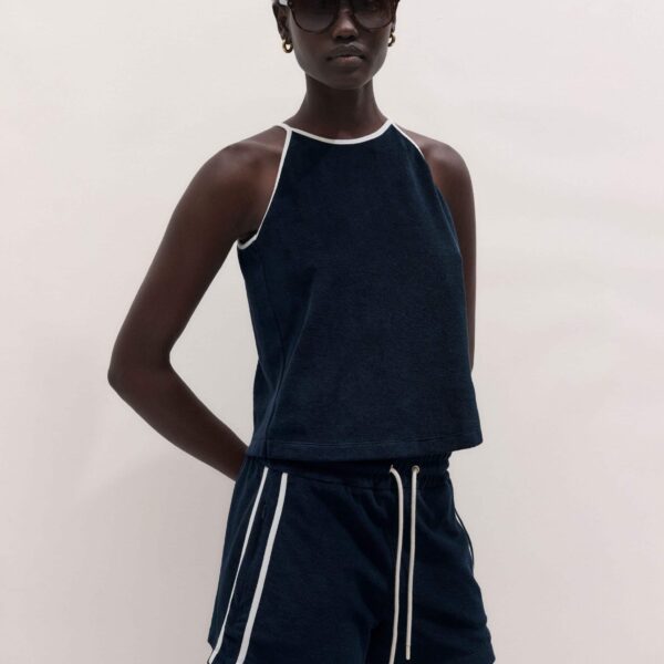 Toweling Jersey - Tops - Intelligent British Fashion at Coveti