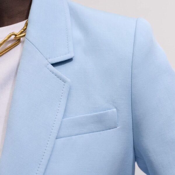 Italian Linen Blend - Jackets - Intelligent British Fashion at Coveti