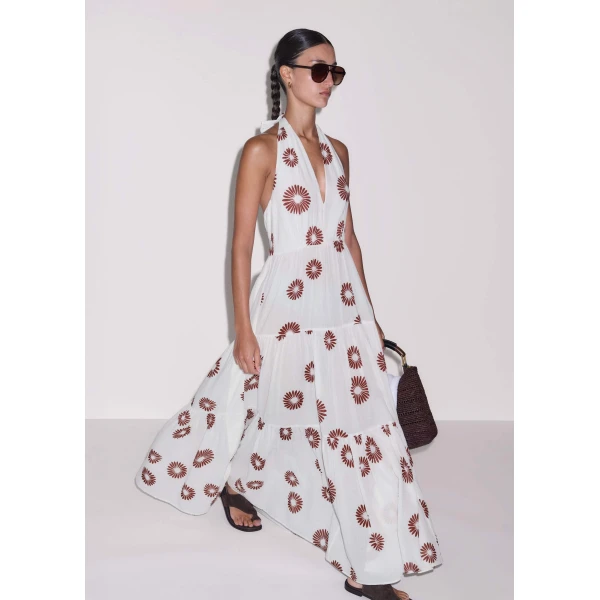 Me and Em Sheer Full-Length Dress
Sheer Cotton Voile Dress, view 6