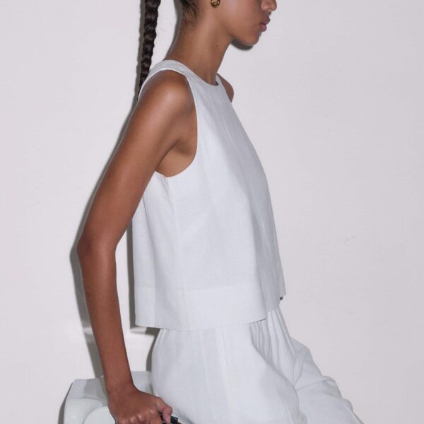 Crease-Less Linen - Tops - Intelligent British Fashion at Coveti