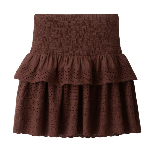ME+EM Shirred Mini Skirt