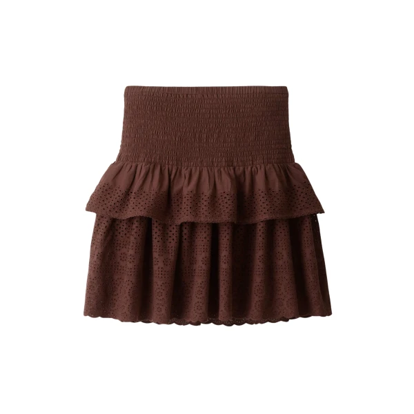 ME+EM Shirred Mini Skirt