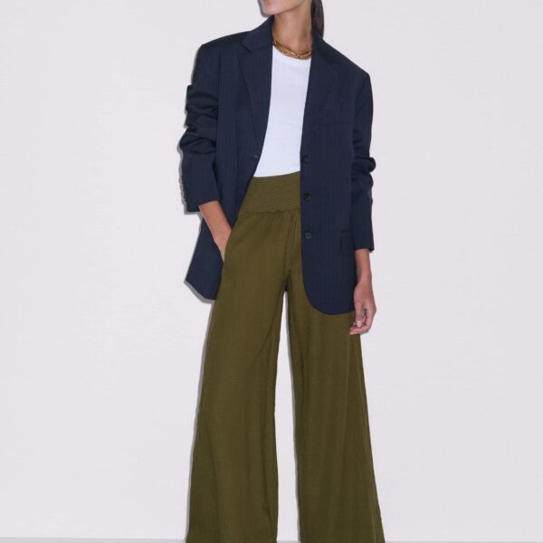 Crease-Less Linen - Pants - Intelligent British Fashion at Coveti