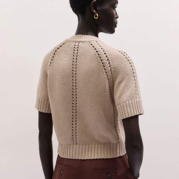 ME+EM Short Sleeve Cardigan