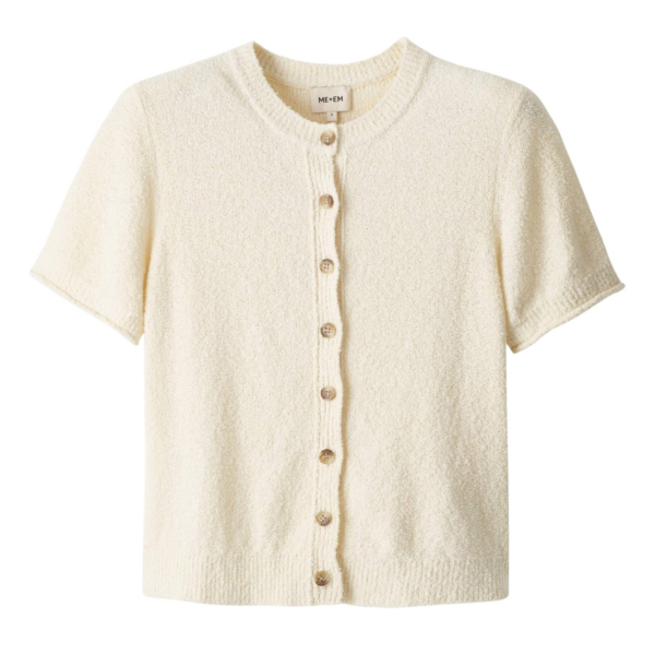 ME+EM Short Sleeve Cardigan
