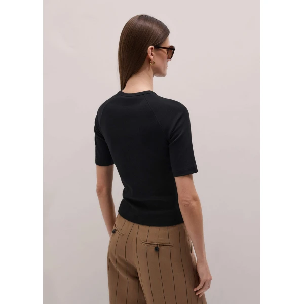 Me and Em Short Sleeve Henley Top
Rib Jersey, view 3