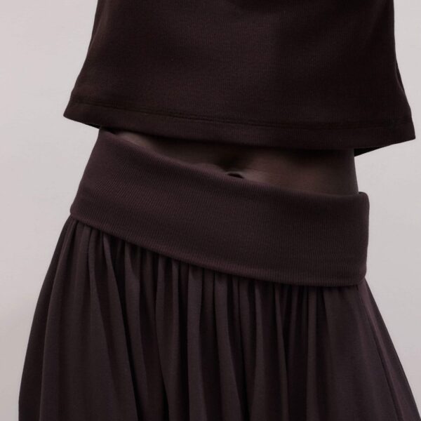ME+EM Soft Sculpt Maxi Skirt