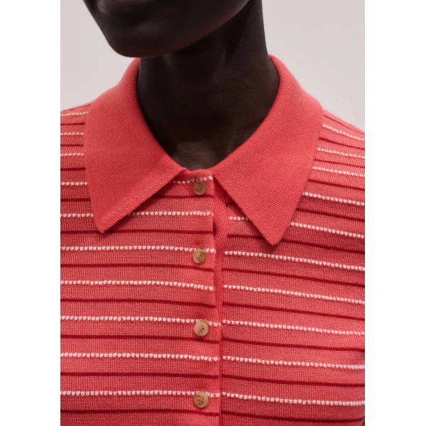 Me and Em Sporty Smart Polo Tee
Fine-Knit Merino Top, view 5