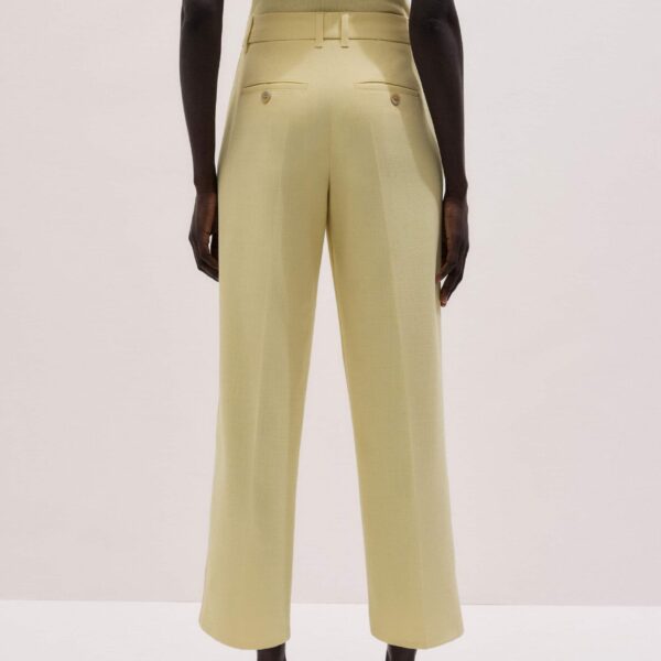 Straight Crop Pant - Pants - Intelligent British Fashion at Coveti