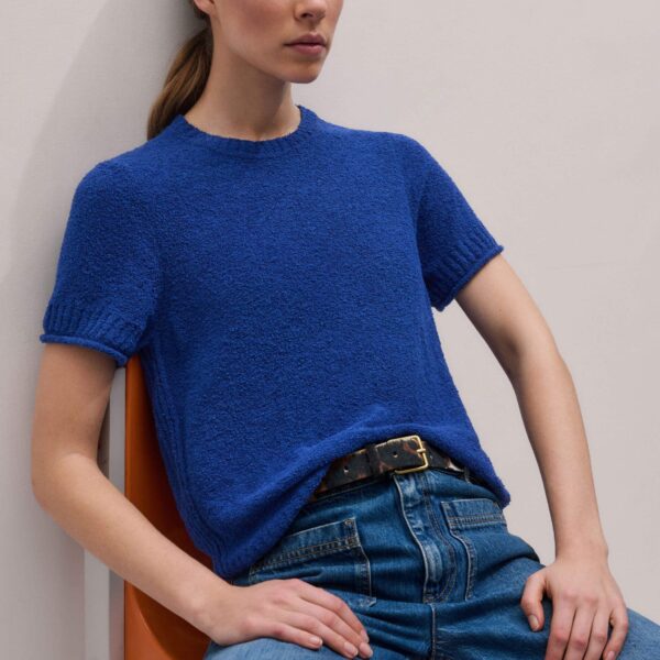 Textured Cotton - Knitwear - Intelligent British Fashion at Coveti