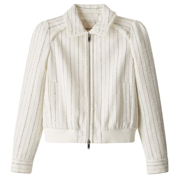 ME+EM Stripe Bomber Jacket