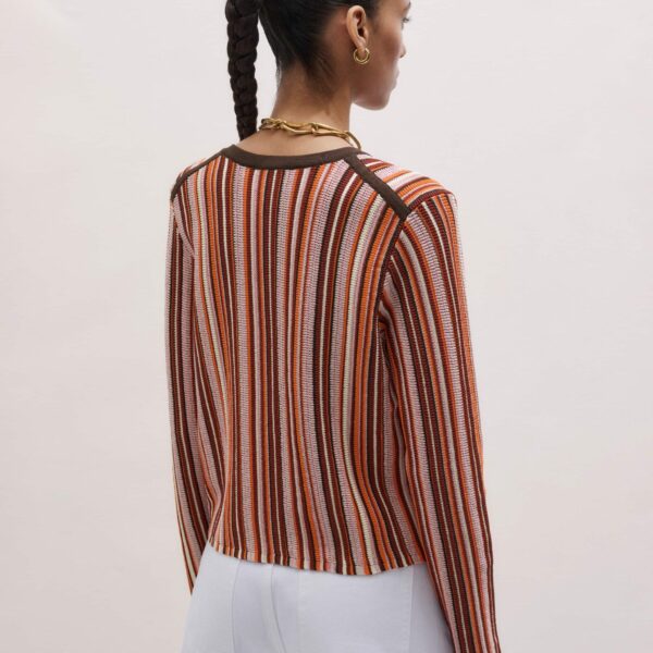 ME+EM Stripe Cardigan